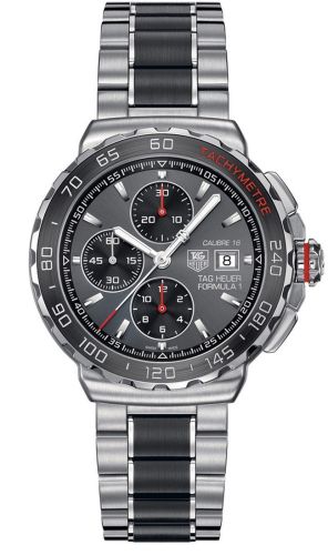 TAG Heuer Formula 1 Calibre 16 44 Stainless Steel / Grey / Bracelet